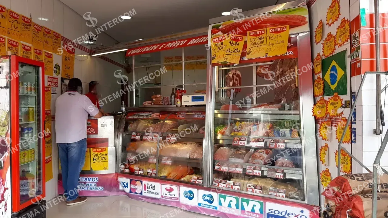 Açougue na região da Zona Leste