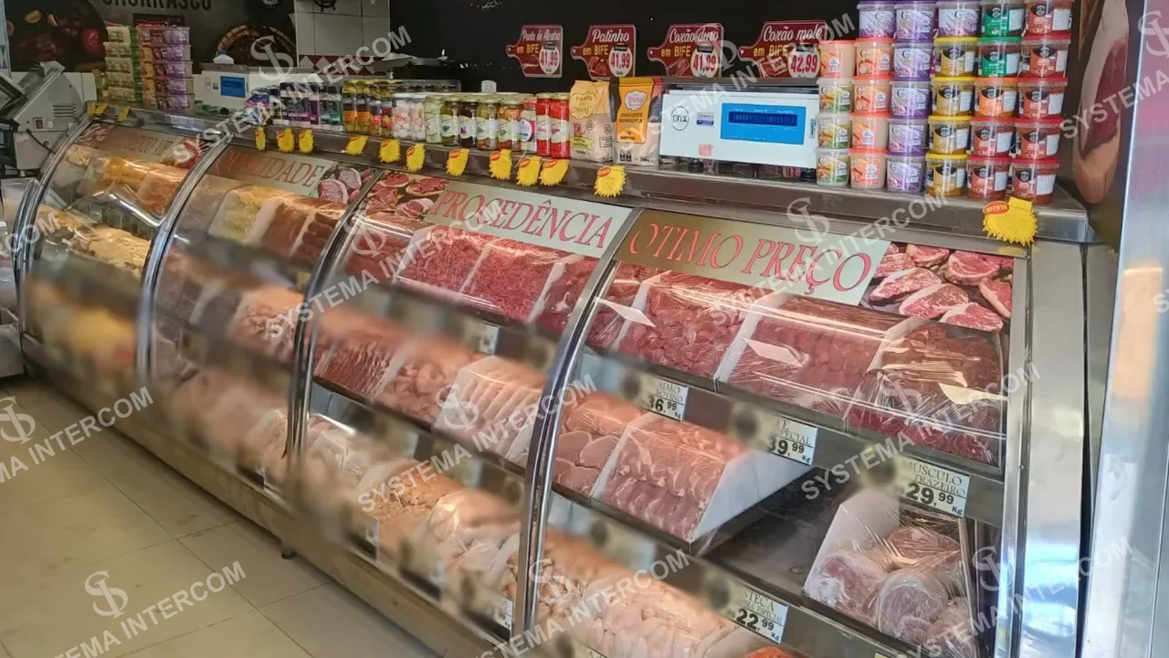 Açougue de esquina na Zona Leste