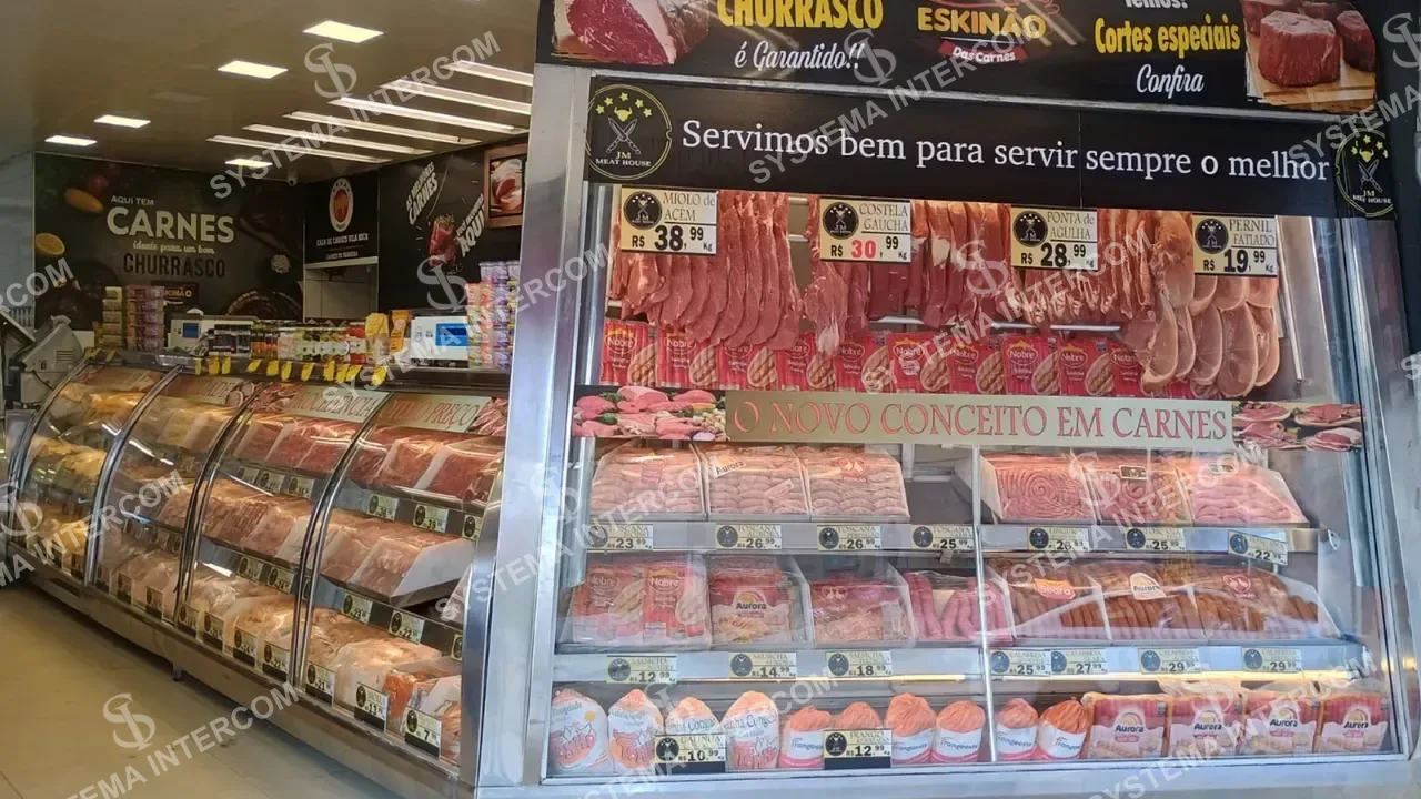 Açougue de esquina na Zona Leste