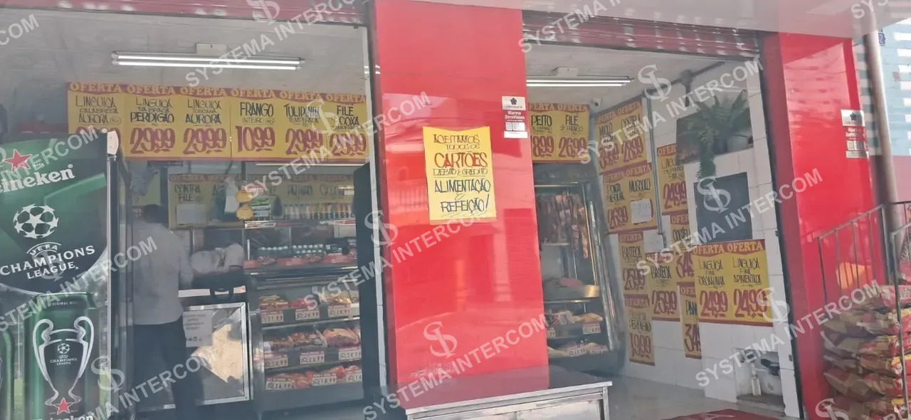Açougue com instalações novas