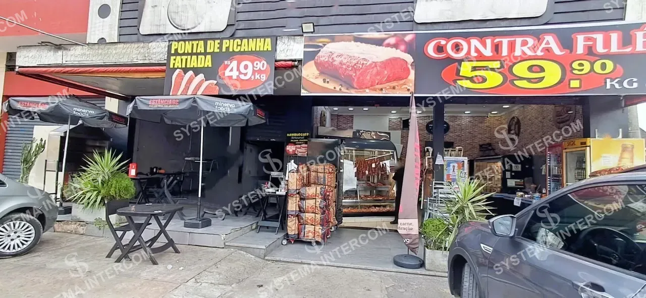 Açougue de esquina em Santo André