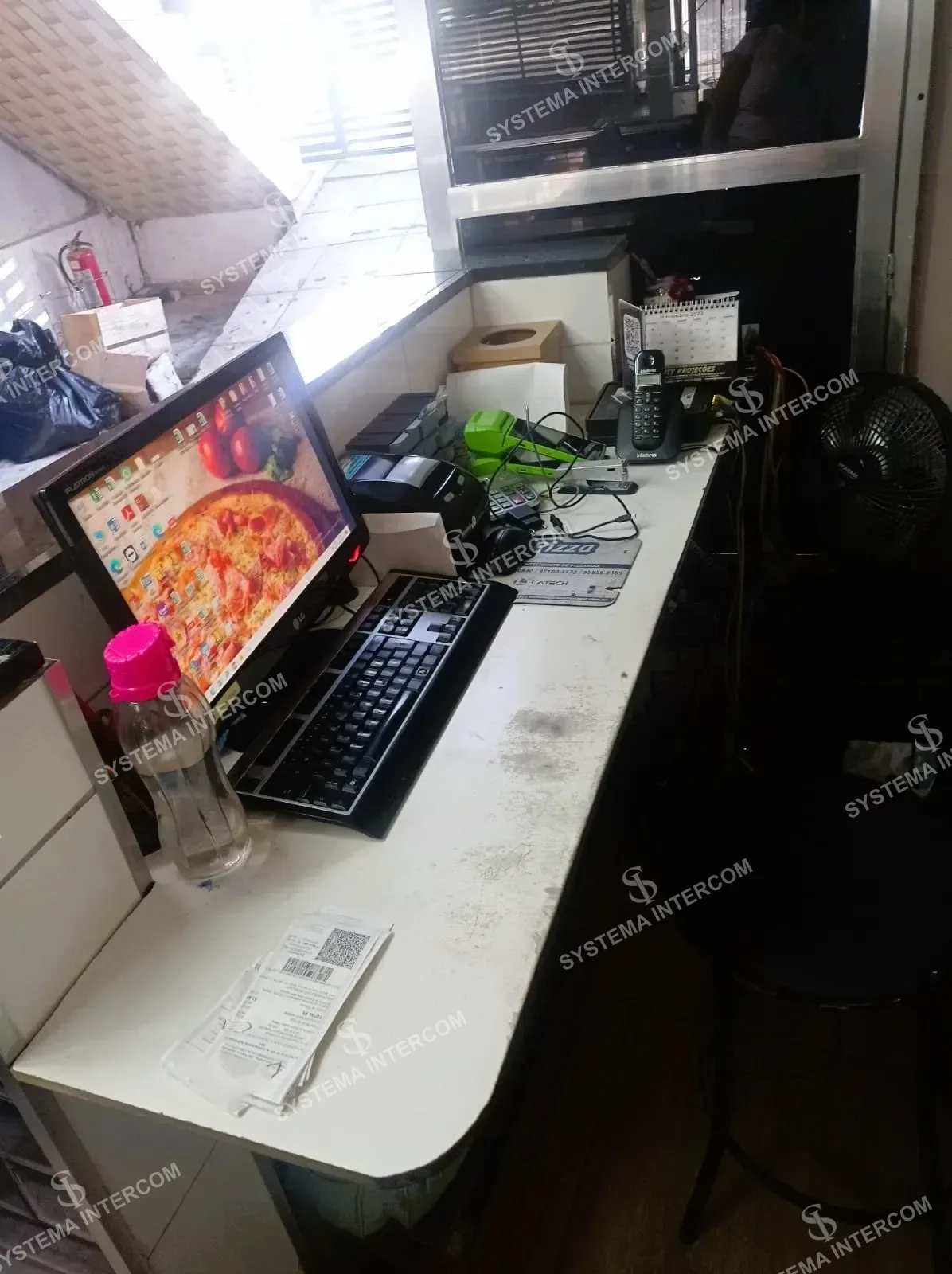 Disk Pizza bem localizada na Zona Sul