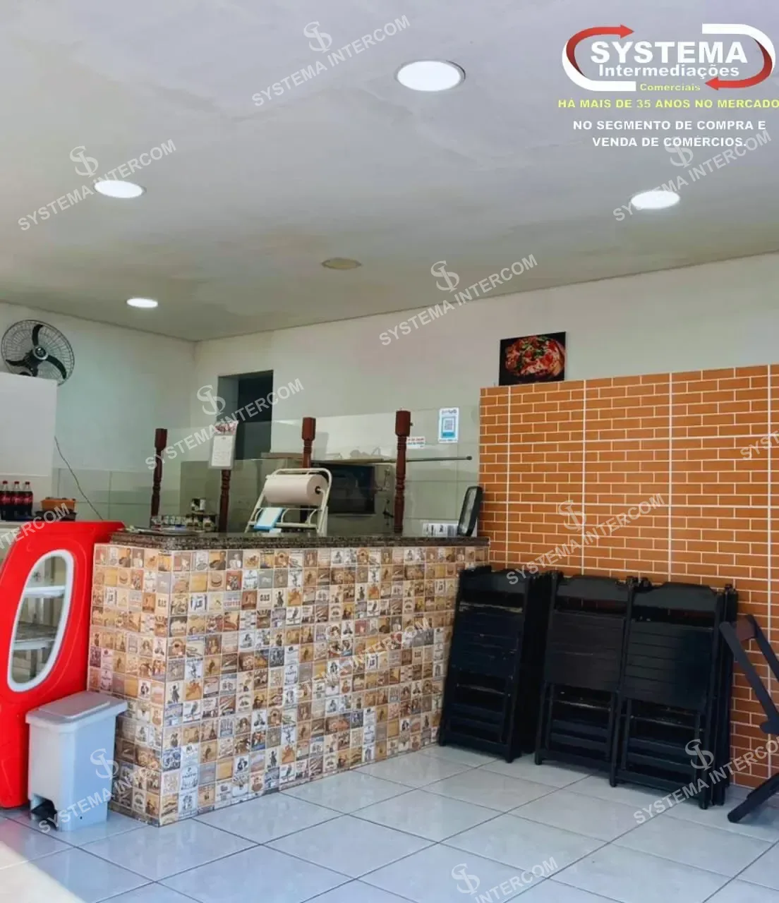 Pizzaria de esquina na Zona Leste