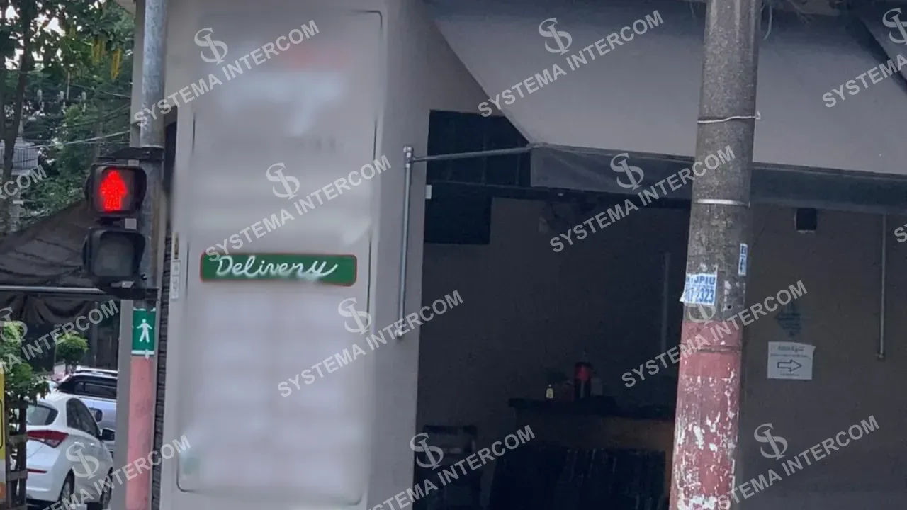 Pizzaria de esquina na região da Zona sul