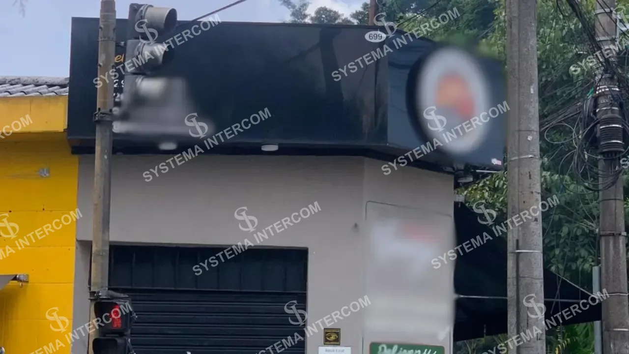 Pizzaria de esquina na região da Zona sul