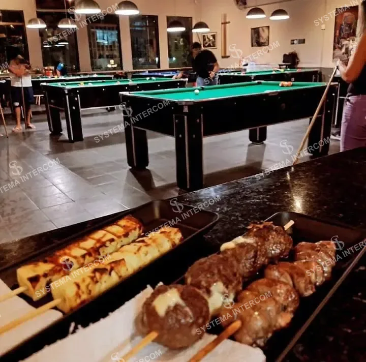 Snooker Bar, petiscos, drinks e porções