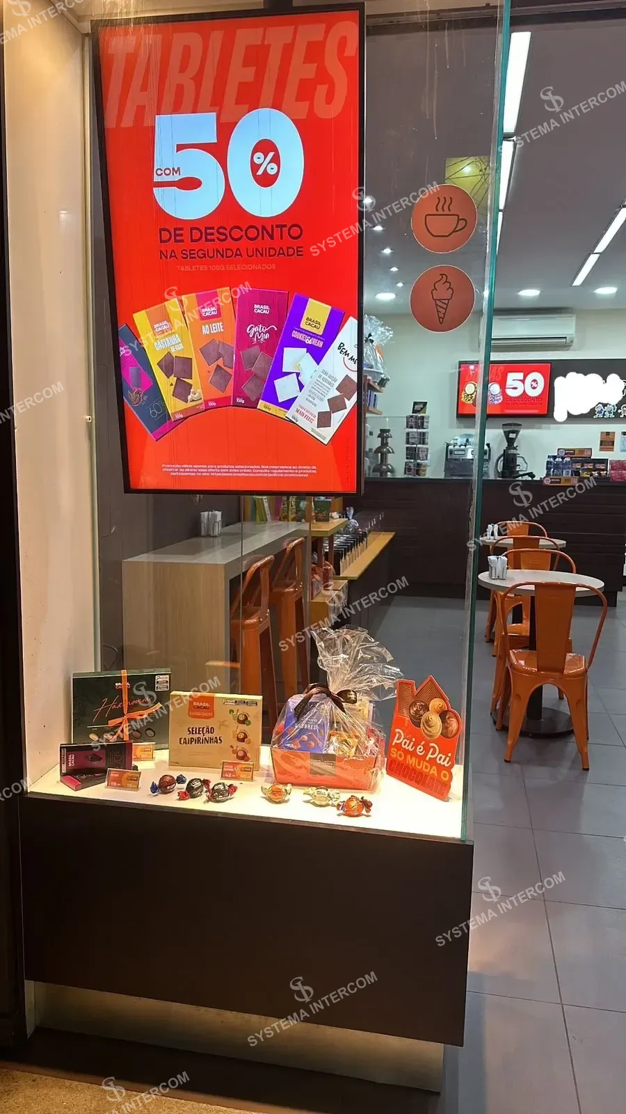 Franquia de chocolates na Zona Leste