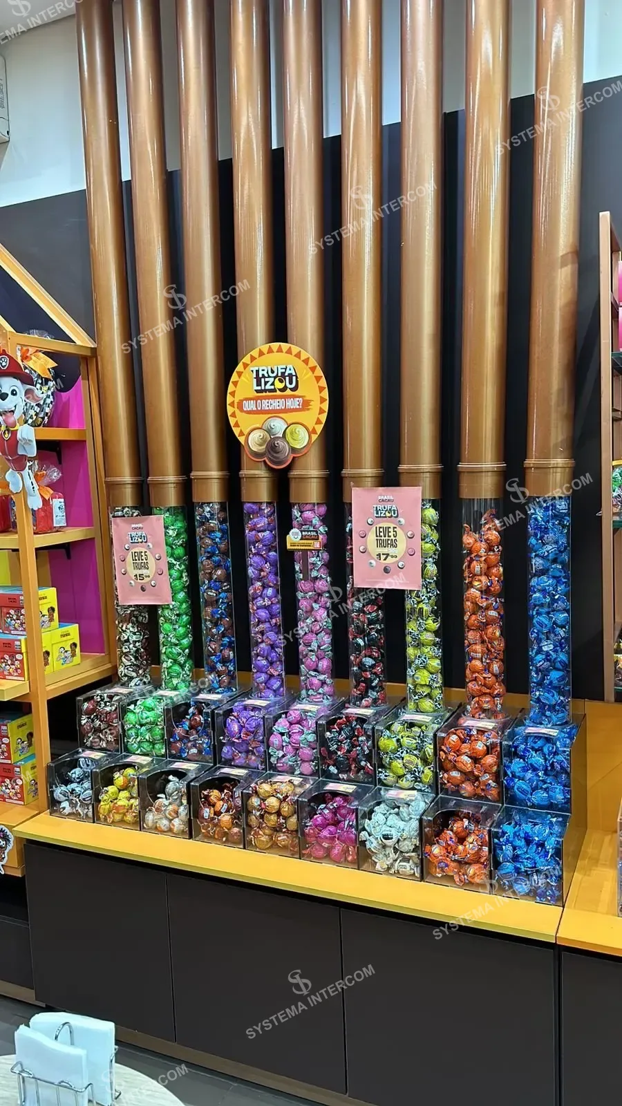 Franquia de chocolates na Zona Leste