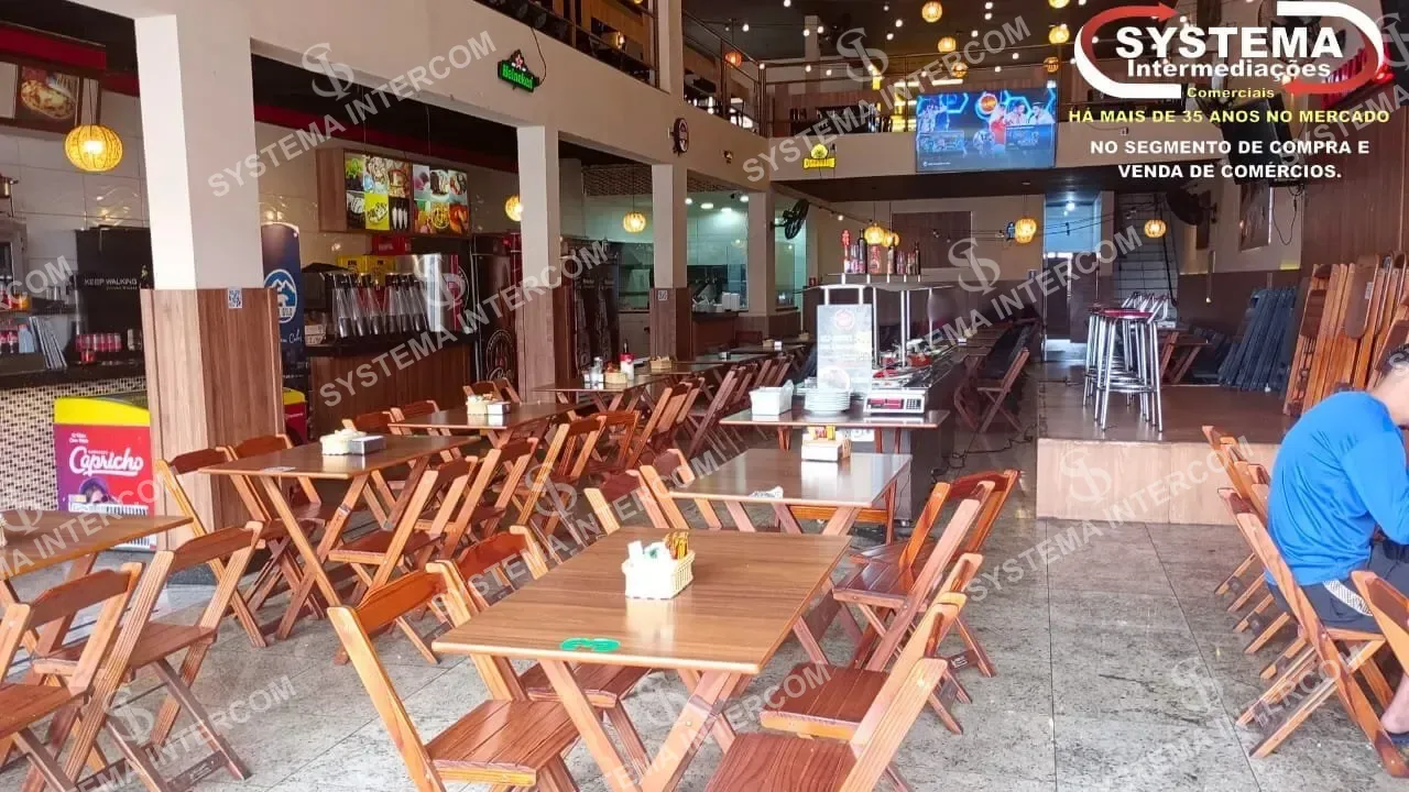 Restaurante e Bar bem localizado na Zona Leste