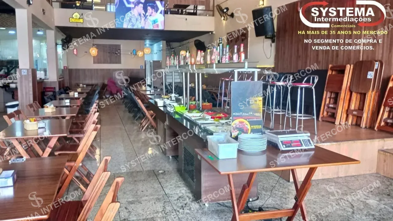 Restaurante e Bar bem localizado na Zona Leste
