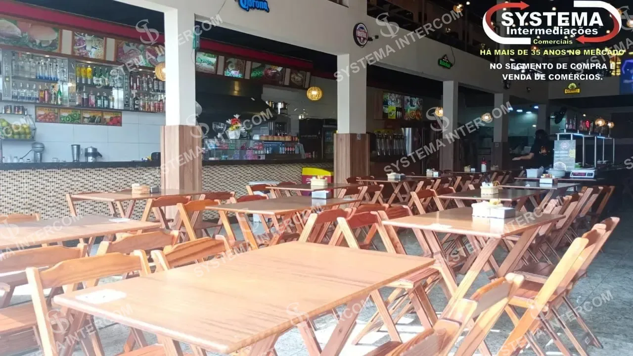 Restaurante e Bar bem localizado na Zona Leste