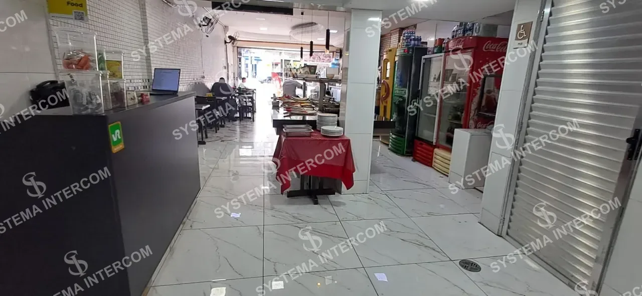 Lanchonete de luxo com lindas instalações