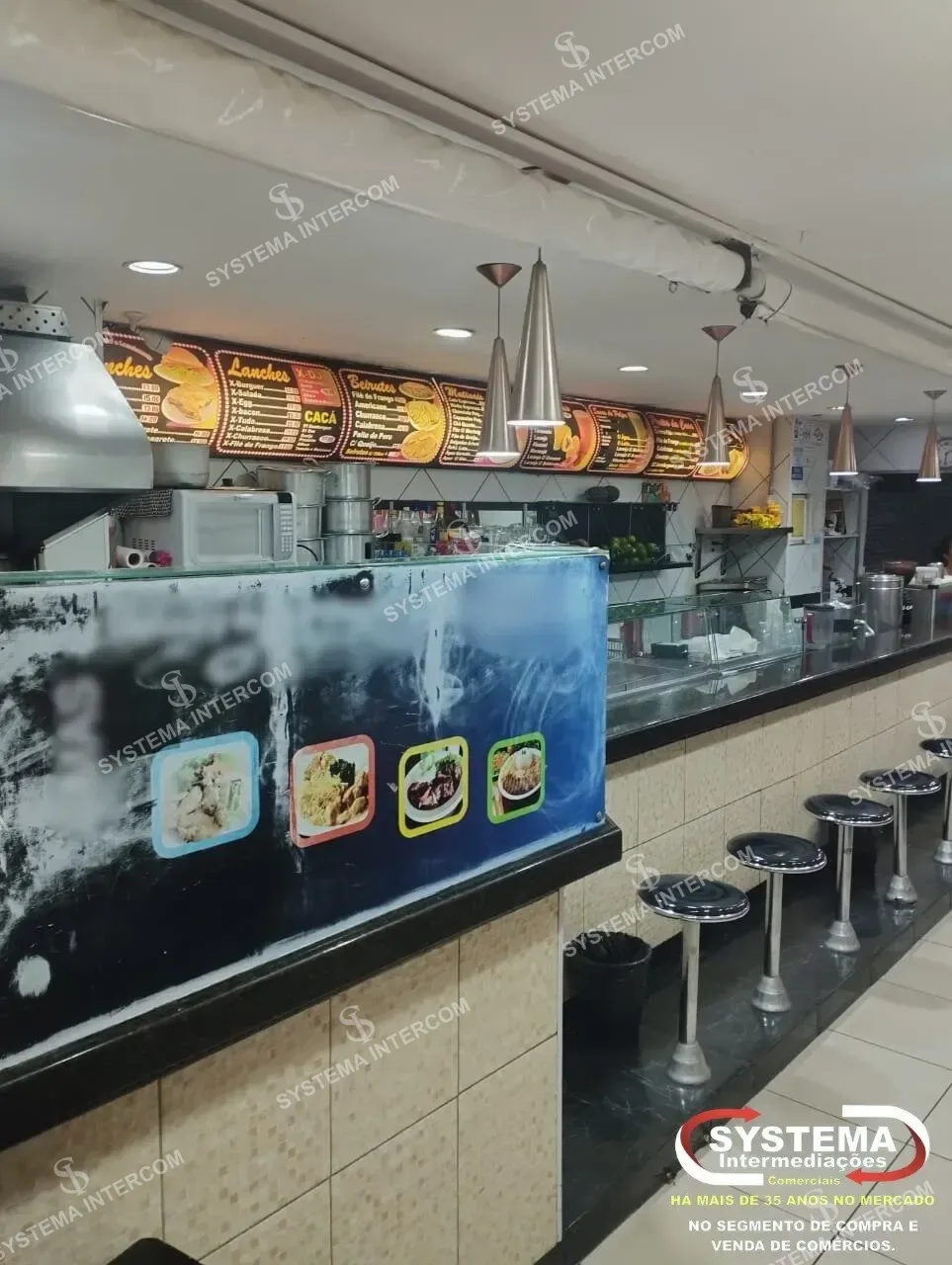 Restaurante e lanchonete no centro de São Paulo
