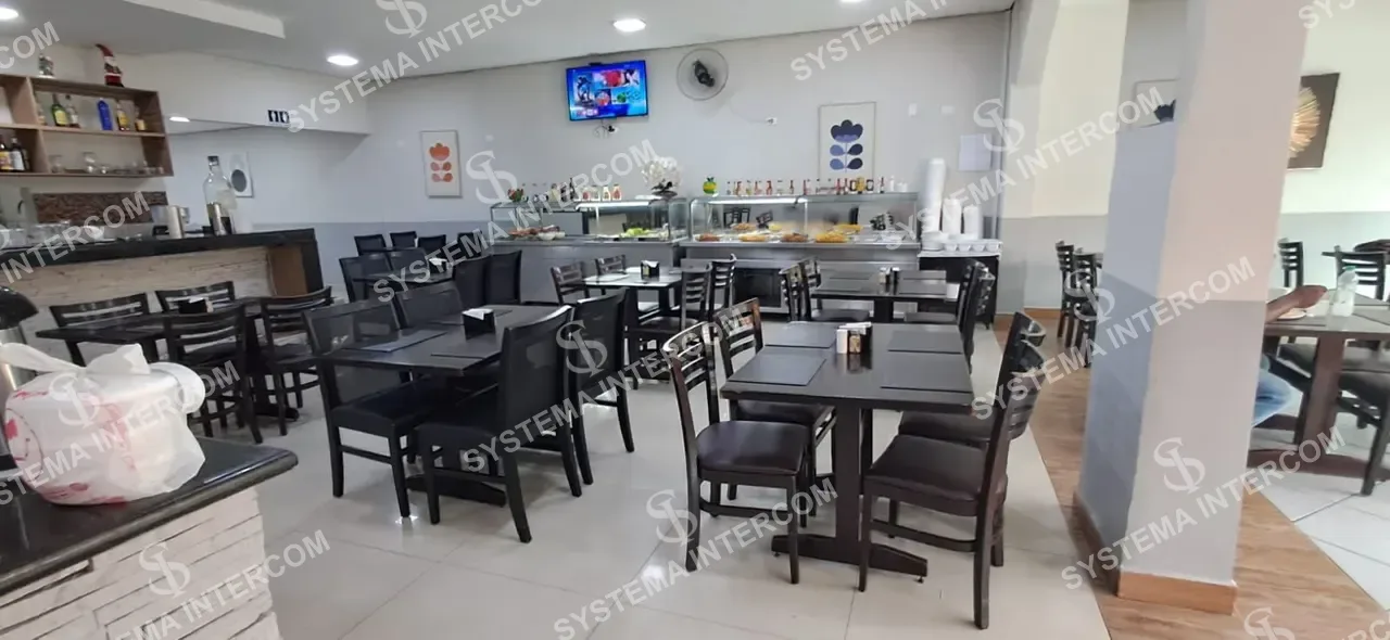 Lanchonete e Restaurante em av de muito movimento de bancos e lojas em Guarulhos