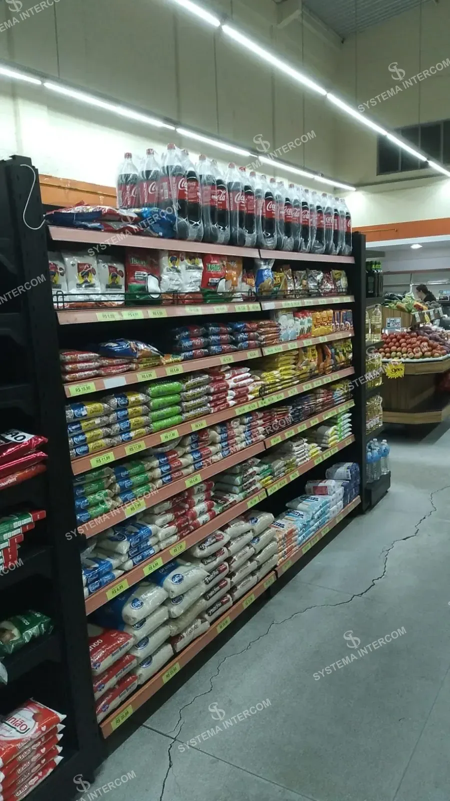 Mercado com lindas instalações na Zona Sul